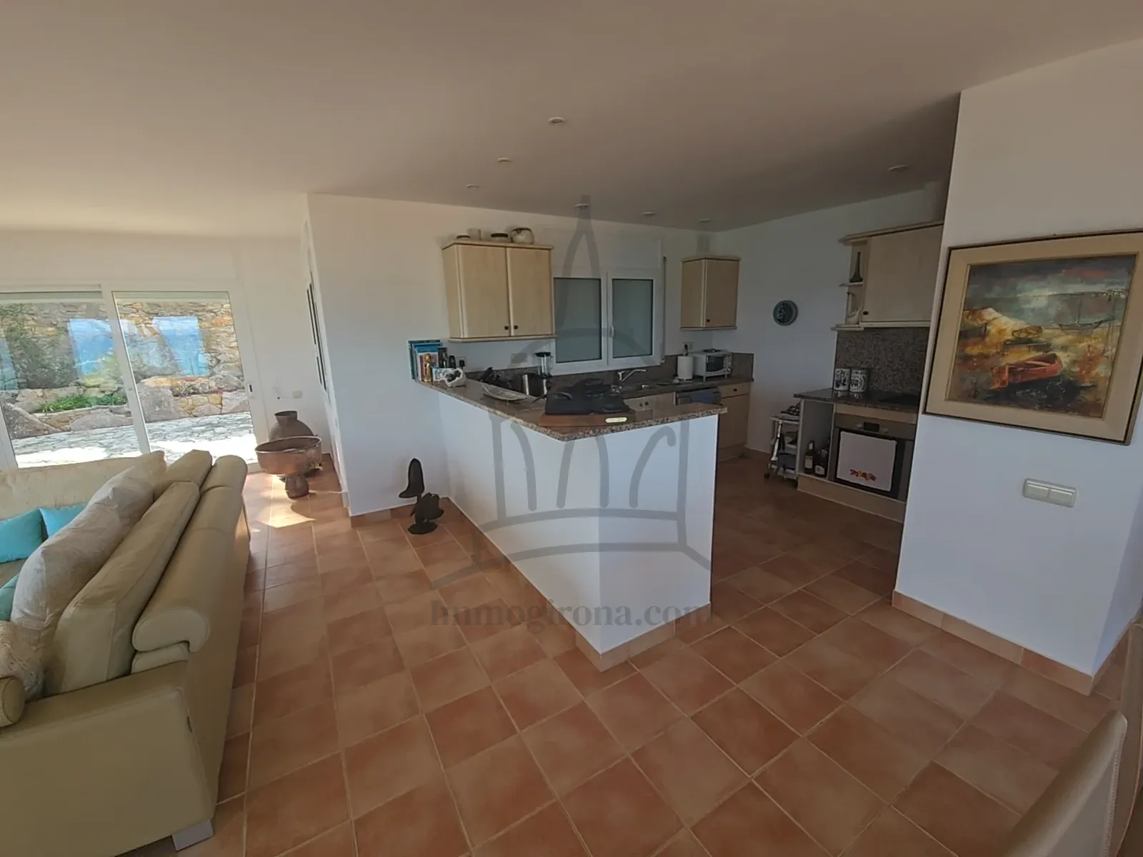 Spektakuläres Haus in der ersten Seelinie an der Grenze zwischen Kumpels und Beginn